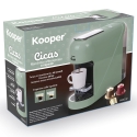 Máquina de Café Espresso para Cápsulas 20 Bar 1400W Cicas 