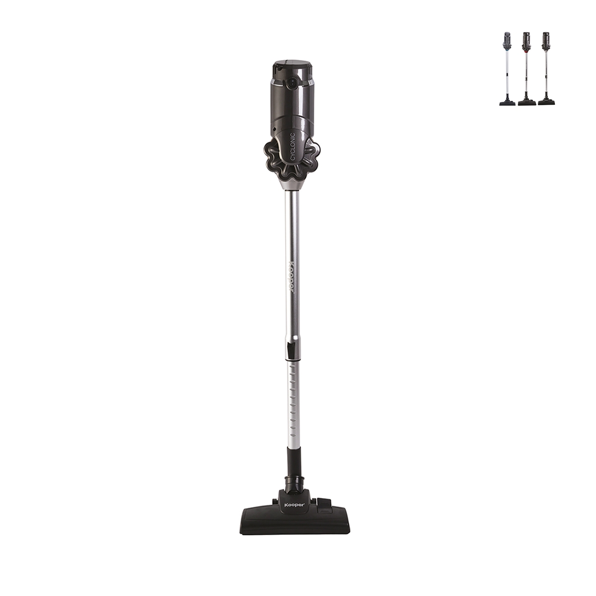 Aspirador ciclónico com haste telescópica e filtro HEPA Airone 2.0 Oferta Aspirador ciclónico com haste telescópica e filtro HEPA Airone 2.0 Oferta