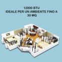 Ar Condicionado 12000 BTU com Inversor, Bomba de Calor e Wi-Fi King Medidas