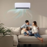 Ar Condicionado 9000 BTU Inverter Bomba de Calor Fluxo de Ar 4D Moon Venda