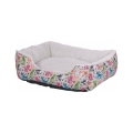 Cama para cães de interior 55x45cm acolchoada com fundo antiderrapante Kenza Promoção