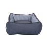 Cama acolchoada para cães de interior 46x38cm com fundo antiderrapante Raviya Descontos