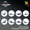 Barra multifuncional para pilates e yoga com bandas elásticas Tera Descontos