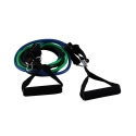 3 bandas elásticas para treino de resistência com pegas e tornozeleiras Alea Oferta