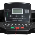 Tapete de corrida elétrico dobrável inclinável 12 programas com rodas K2 Modelo