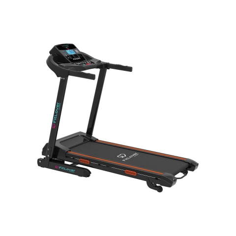 Tapete de corrida elétrico dobrável inclinável 12 programas com rodas K2 Promoção