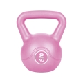 Kettlebell 2Kg com pega antideslizante para exercícios de fitness Tibor Promoção