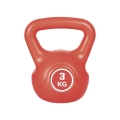 Kettlebell 3 Kg antiderrapante para exercícios de fortalecimento muscular Makro Promoção