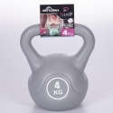 Kettlebell 4 Kg para agachamentos exercícios de fortalecimento muscular Durik Descontos