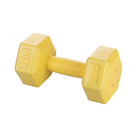 Halteres palestra 2 Kg hexagonais anti-rolamento Biron Promoção