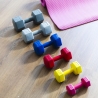 Halter de 4 Kg para ginásio hexagonal antirrolamento Pushara Descontos