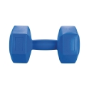 Halter de 4 Kg para ginásio hexagonal antirrolamento Pushara Oferta