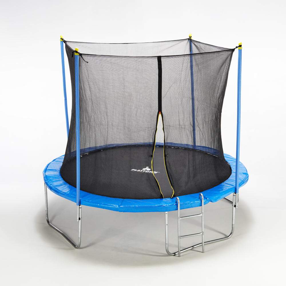 Trampolim Redondo de Jardim Diâmetro 245cm Adultos Crianças Kangaroo M