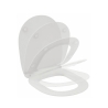 Tampa de sanita universal soft close em MDF brilhante Ravya Oferta