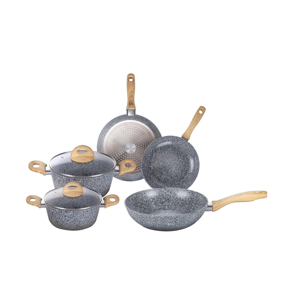 Conjunto de Panelas 7 Peças para Indução em Cerâmica Antiaderente Alaska Promoção Conjunto de Panelas 7 Peças para Indução em Cerâmica Antiaderente Alaska Promoção