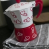 Cafeteira moka para 3 chávenas de café expresso em alumínio Cuore Oferta