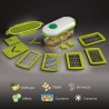 Fatiador de Cozinha 8 em 1 com 12 Acessórios Dicer Chef Venda