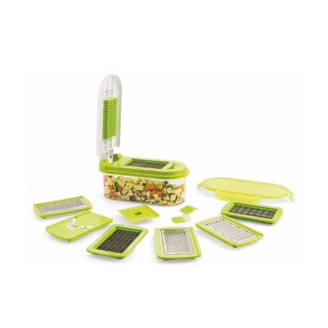 Fatiador de Cozinha 8 em 1 com 12 Acessórios Dicer Chef Promoção