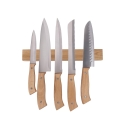 Barra magnética para facas em madeira de acácia 30x5x2,2 cm Barnik Venda