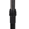 Cabideiro em metal com rodas 2 barras porta-sapatos 88x42,5cm Zulea Descontos