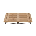 Organizador de cozinha em madeira dobrável 32x28x15,5cm Seluna Saldos