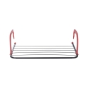 Estendal interior e exterior 2 ganchos 5 fios 54x34 cm Nuvika Oferta