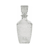 Conjunto garrafa em vidro para licor + 6 copos Diamante Saldos