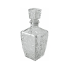 Conjunto garrafa em vidro para licor + 6 copos Diamante Oferta