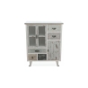 Móvel em madeira shabby chic com 5 gavetas e 3 portas Decapé Catálogo