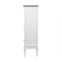 Cómoda alta em madeira 8 gavetas 58x35x123cm estilo shabby chic Sardinia Oferta
