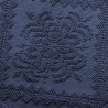 Tapete de casa de banho azul 60x150cm antiderrapante em algodão elegante Lukas Venda