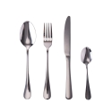 Conjunto de 16/24 Talheres em Aço Inoxidável Prateado Brilhante Inglese Promoção