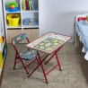 Conjunto de mesa e cadeira para crianças dobrável e compacto Baska Venda