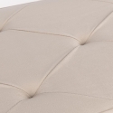 Banco multiuso com armazenamento efeito veludo 76x37,5x38cm Makino Compra