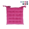 Conjunto de 5 almofadas para cadeiras de cozinha 40x40 cm com laços Lomake Medidas