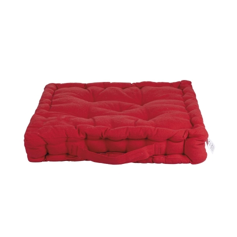Conjunto de 4 almofadas para cadeiras de cozinha 40x40x8cm e chão Norka Promoção