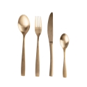 Conjunto de 24 talheres em aço inoxidável 18/0 acabamento acetinado Manhattan Escolha
