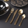 Conjunto de 24 talheres em aço inoxidável 18/0 acabamento acetinado Manhattan Venda