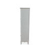 Aparador com vitrine estilo shabby chic 2 portas de vidro 5 gavetas Valencia Saldos