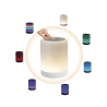 Lâmpada de mesa com luz LED ajustável e coluna sem fios Light Music Oferta