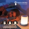 Lâmpada de mesa com luz LED ajustável e coluna sem fios Light Music Saldos