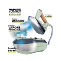 Ferro a vapor com caldeira 850ml base em aço Hekka Catálogo