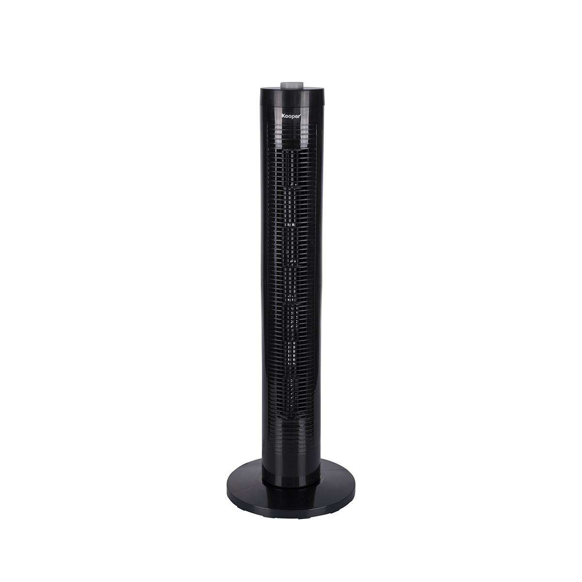 Ventoinha torre com 3 velocidades, oscilação e temporizador 45W Zirka Promoção Ventoinha torre com 3 velocidades, oscilação e temporizador 45W Zirka Promoção