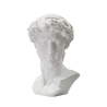 Escultura Decorativa Cabeça de Homem em Resina 44x35,5x60cm David Catálogo