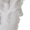 Escultura Decorativa Cabeça de Homem em Resina 44x35,5x60cm David Escolha