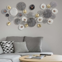 Painel decorativo 3D mural, estilo industrial abstrato Grif Venda