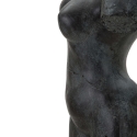 Estatueta Escultura Decorativa Busto de Mulher em Resina Preta Afrodite Catálogo