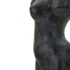 Estatueta Escultura Decorativa Busto de Mulher em Resina Preta Afrodite Catálogo