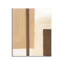 Quadro abstrato em tela pintado em estilo boho chic 100x80 cm Lofty Promoção