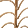 Painel decorativo de parede efeito bambu leque 160x80 cm Panama Saldos
